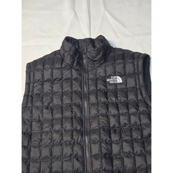 New The North Face Men’s Black Vest QUILTED Puffer Circular Design Men's Sz 2XL - Picture 5 of 10